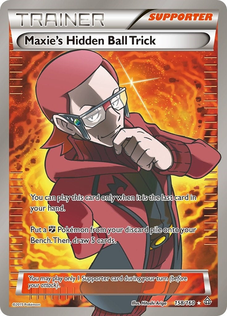 Image for Maxie's Hidden Ball Trick (158 Full Art) (158/160) [XY - Primal Clash] - Pokemon