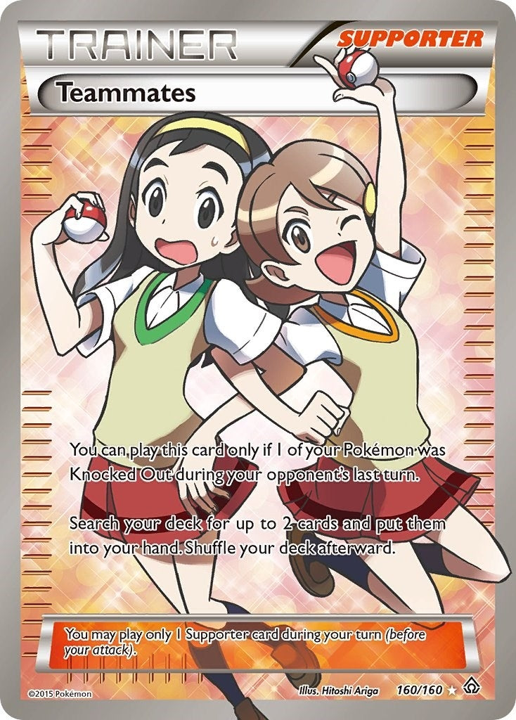 Image for Teammates (160 Full Art) (160/160) [XY - Primal Clash] - Pokemon