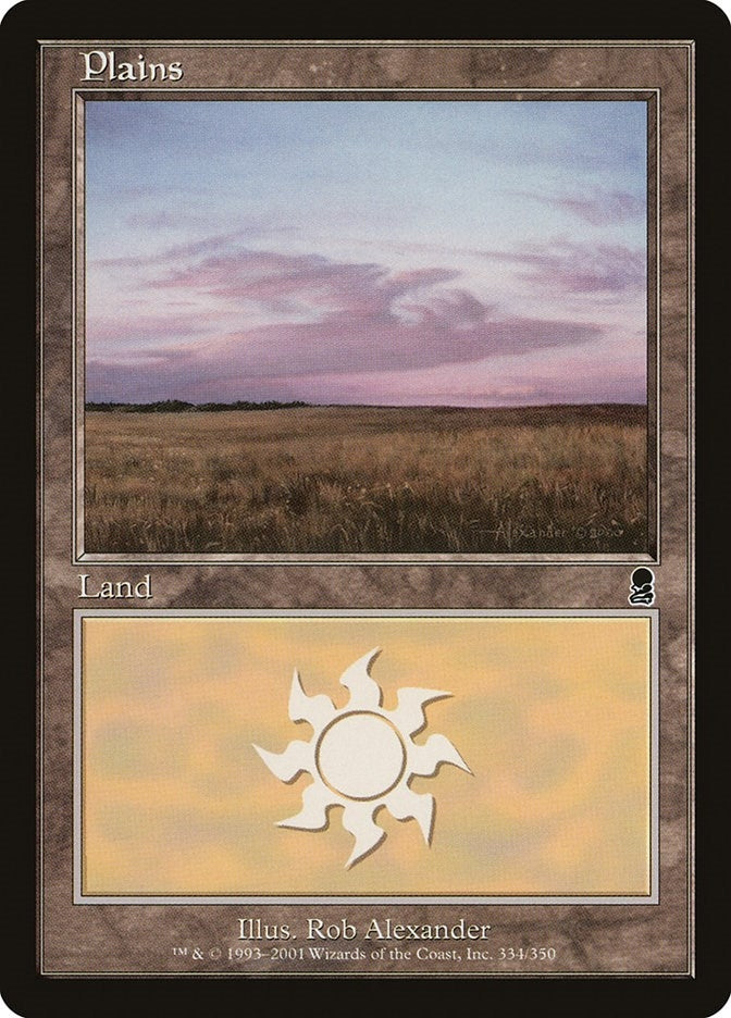 Image for Plains (334) (334) [Odyssey] - Magic: The Gathering