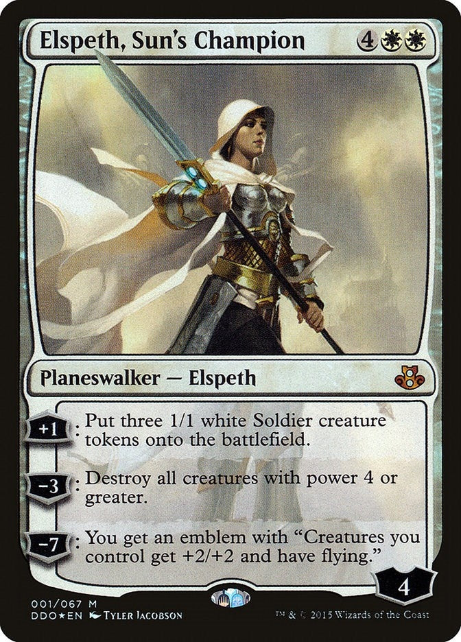 Image for Elspeth, Sun's Champion (1) [Elspeth vs. Kiora] - Magic: The Gathering