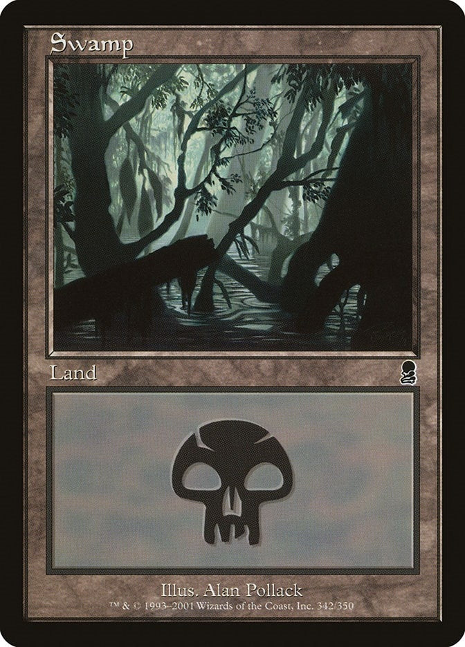 Image for Swamp (342) (342) [Odyssey] - Magic: The Gathering