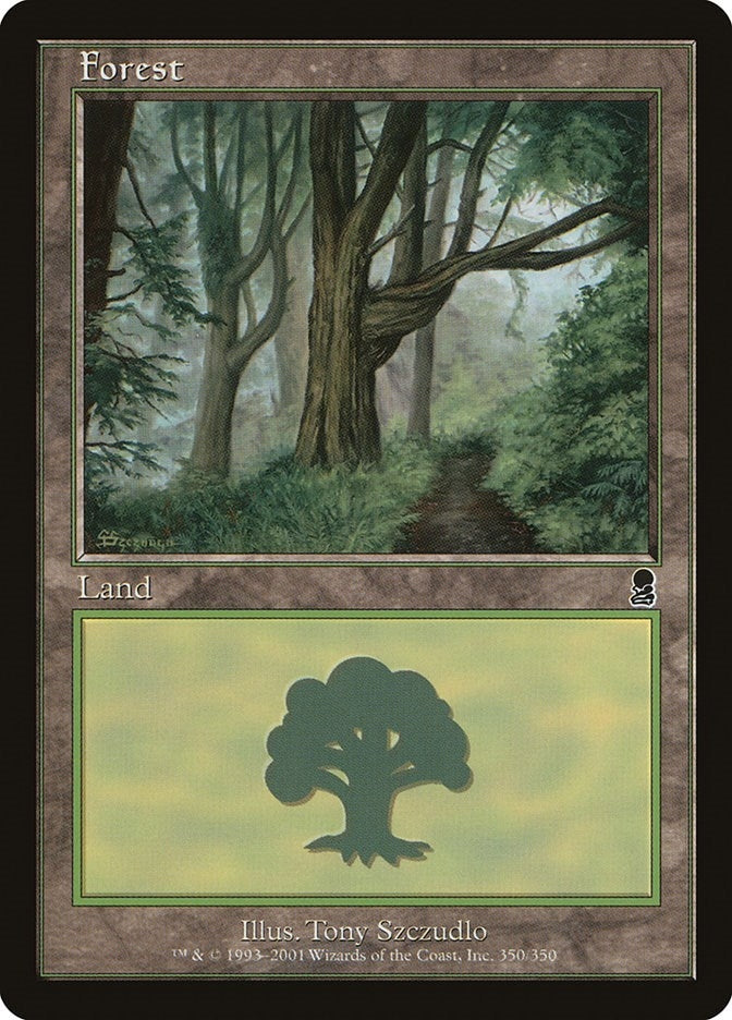 Image for Forest (350) (350) [Odyssey] - Magic: The Gathering