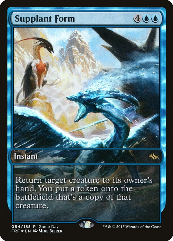 Image for Supplant Form (54) [Game Day & Store Championship Promos] - Magic: The Gathering