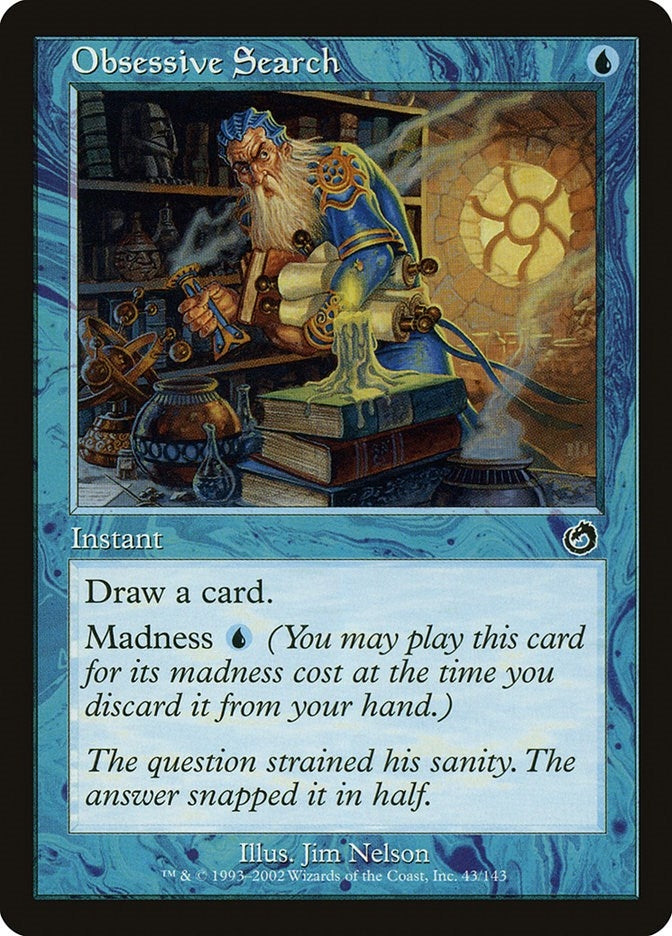 Image for Obsessive Search (43) [Torment] - Magic: The Gathering