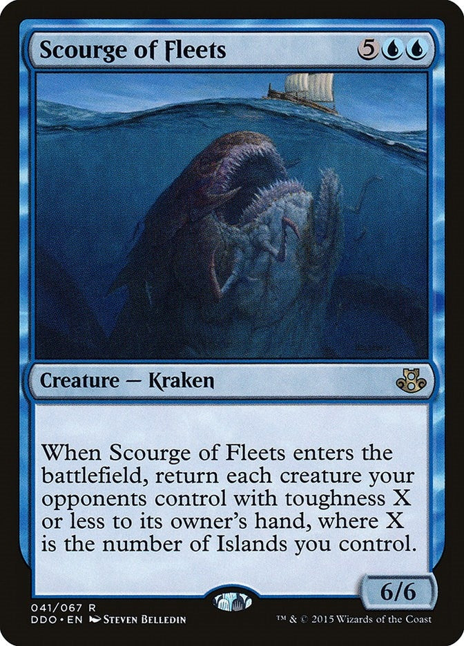 Image for Scourge of Fleets (41) [Elspeth vs. Kiora] - Magic: The Gathering
