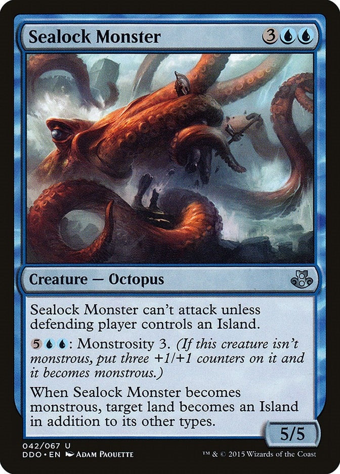 Image for Sealock Monster (42) [Elspeth vs. Kiora] - Magic: The Gathering