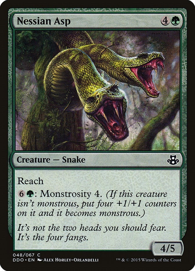 Image for Nessian Asp (48) [Elspeth vs. Kiora] - Magic: The Gathering