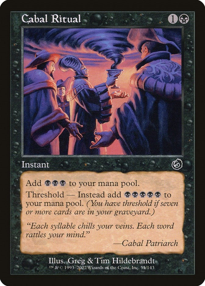 Image for Cabal Ritual (51) [Torment] - Magic: The Gathering