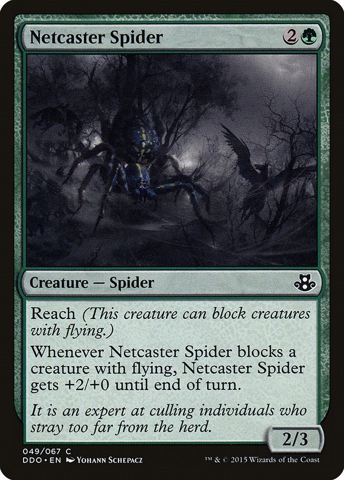 Image for Netcaster Spider (49) [Elspeth vs. Kiora] - Magic: The Gathering