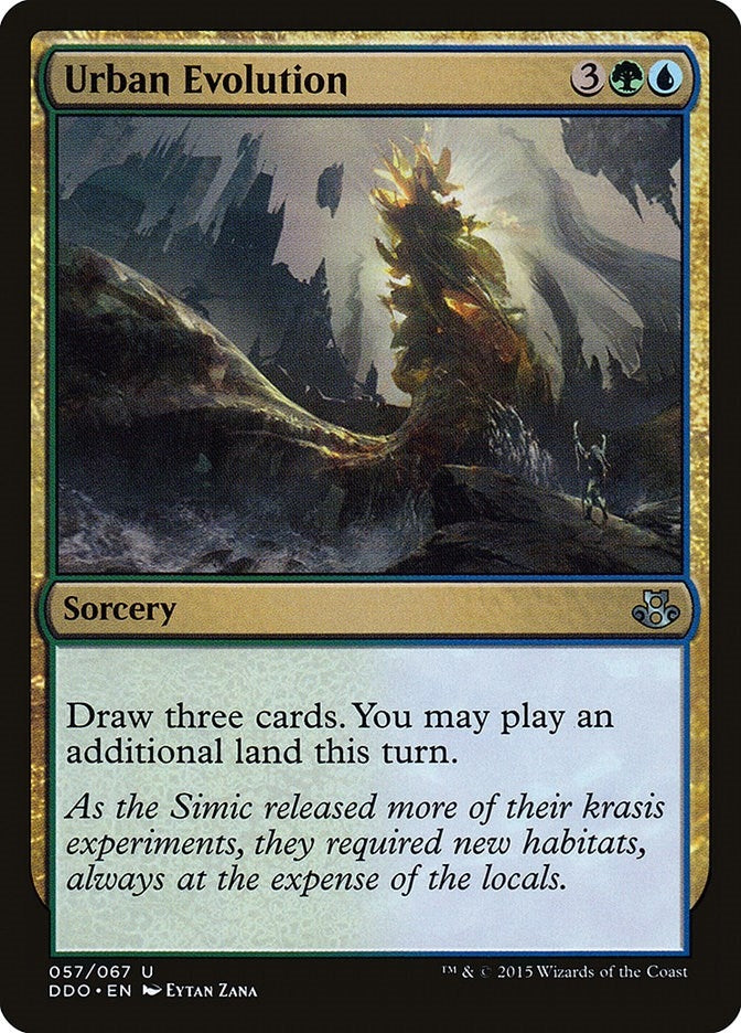 Image for Urban Evolution (57) [Elspeth vs. Kiora] - Magic: The Gathering