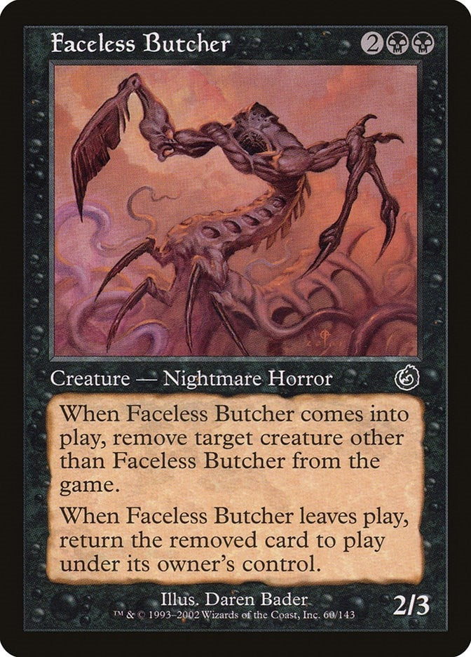 Image for Faceless Butcher (60) [Torment] - Magic: The Gathering