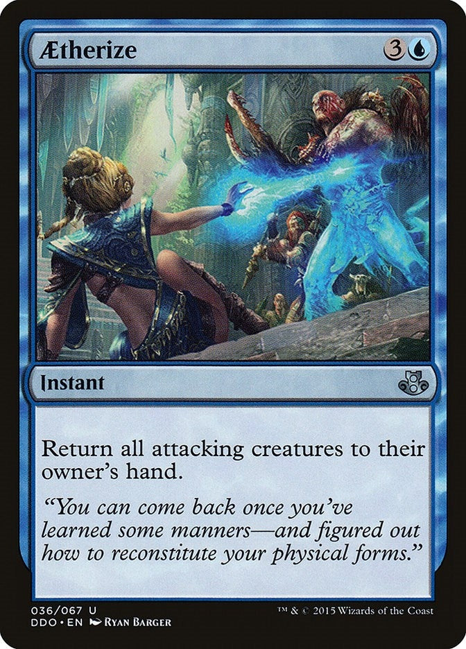 Image for Aetherize (36) [Elspeth vs. Kiora] - Magic: The Gathering
