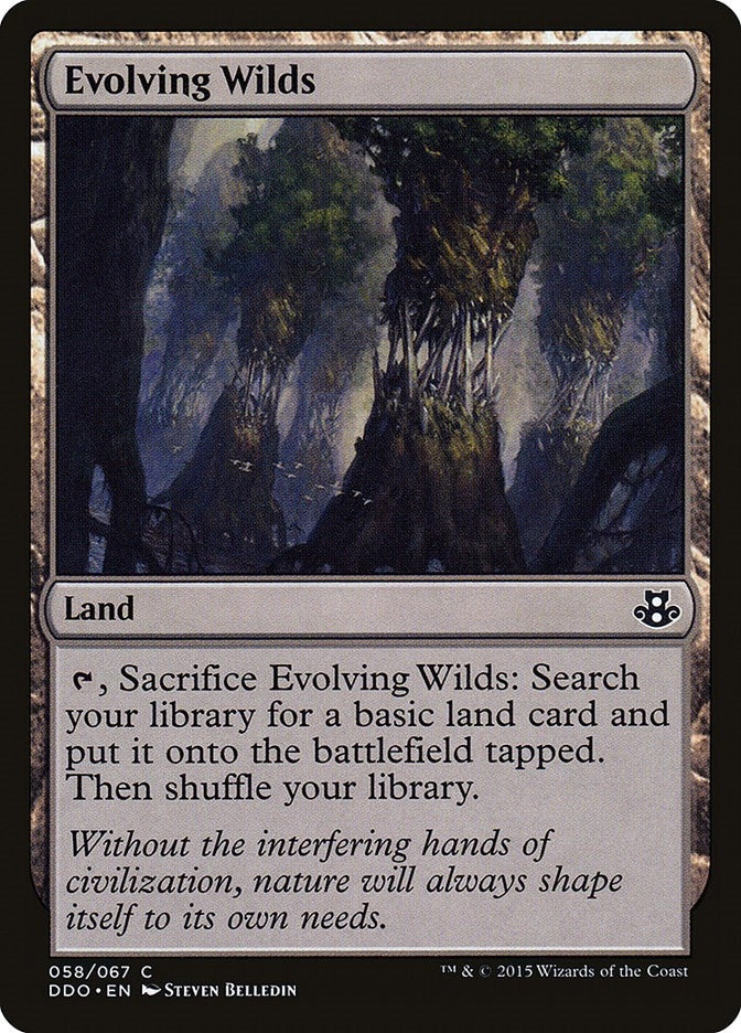 Evolving Wilds (58) [Duel Decks: Elspeth vs. Kiora]