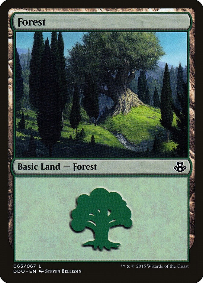 Image for Forest (063) (63) [Elspeth vs. Kiora] - Magic: The Gathering