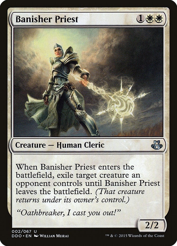 Image for Banisher Priest (2) [Elspeth vs. Kiora] - Magic: The Gathering