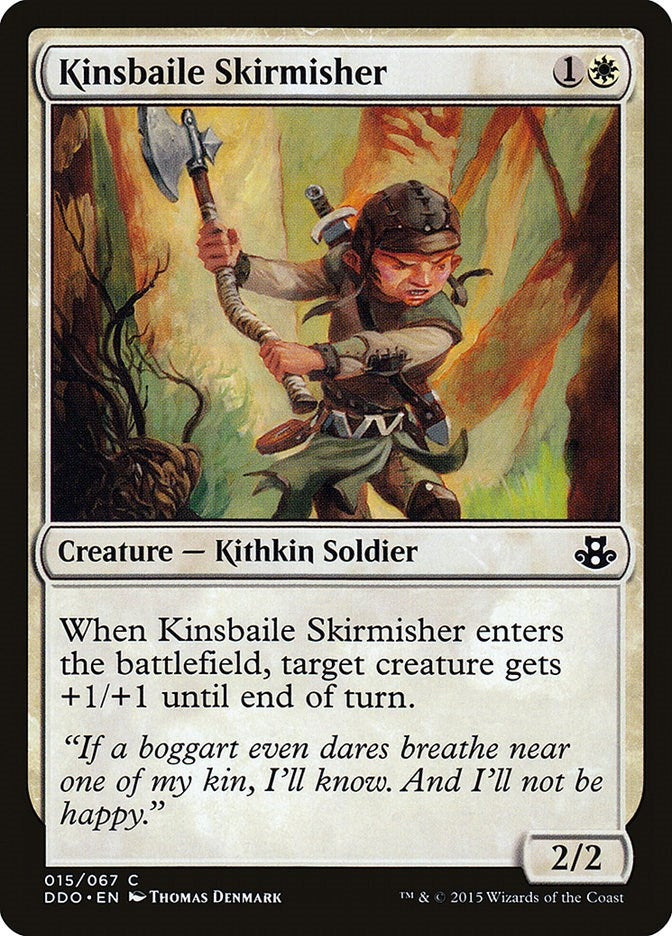 Image for Kinsbaile Skirmisher (15) [Elspeth vs. Kiora] - Magic: The Gathering
