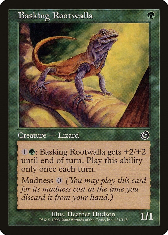 Image for Basking Rootwalla (121) [Torment] - Magic: The Gathering