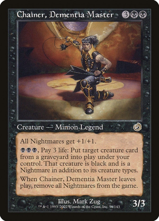 Image for Chainer, Dementia Master (56) [Torment] - Magic: The Gathering