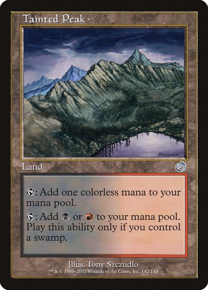 Image for Tainted Peak (142) [Torment] - Magic: The Gathering