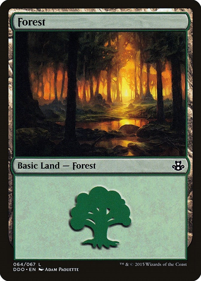 Image for Forest (064) (64) [Elspeth vs. Kiora] - Magic: The Gathering
