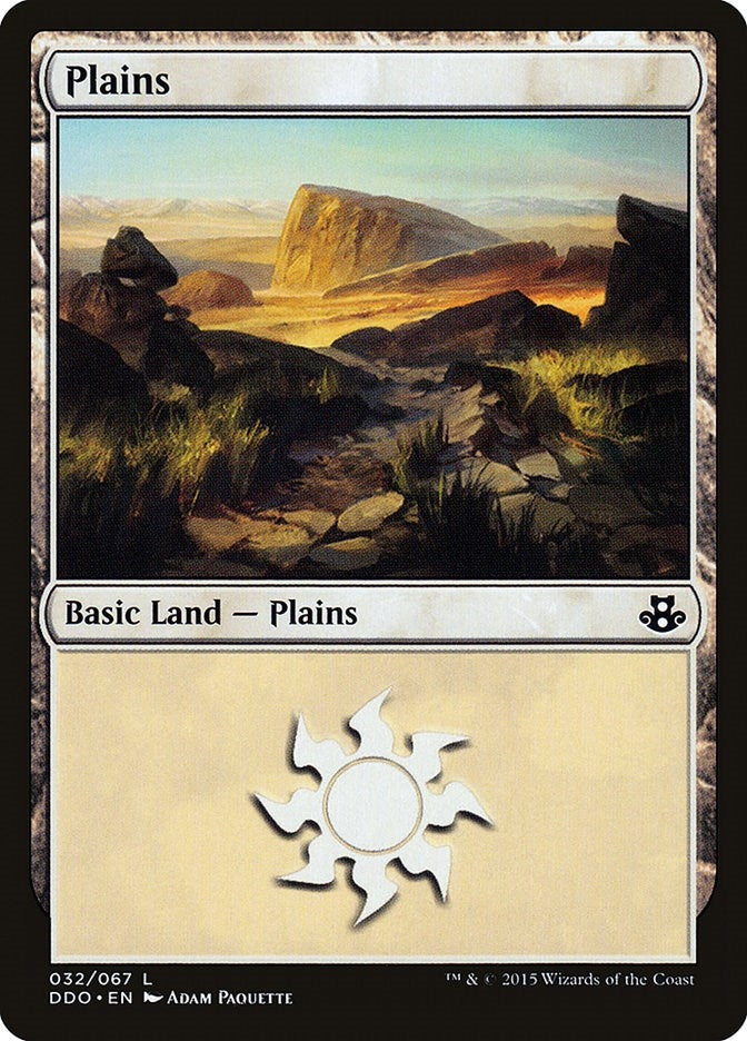 Image for Plains (032) (32) [Elspeth vs. Kiora] - Magic: The Gathering