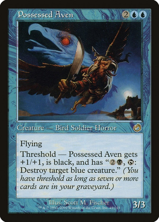 Image for Possessed Aven (45) [Torment] - Magic: The Gathering