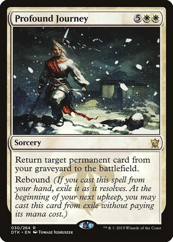 Image for Profound Journey (30) [Dragons of Tarkir] - Magic: The Gathering