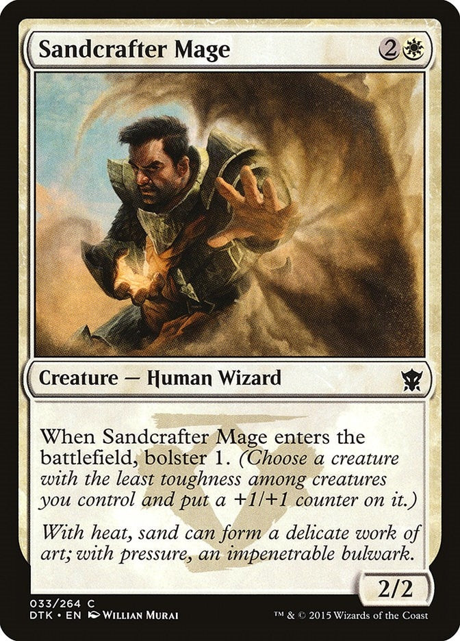 Image for Sandcrafter Mage (33) [Dragons of Tarkir] - Magic: The Gathering