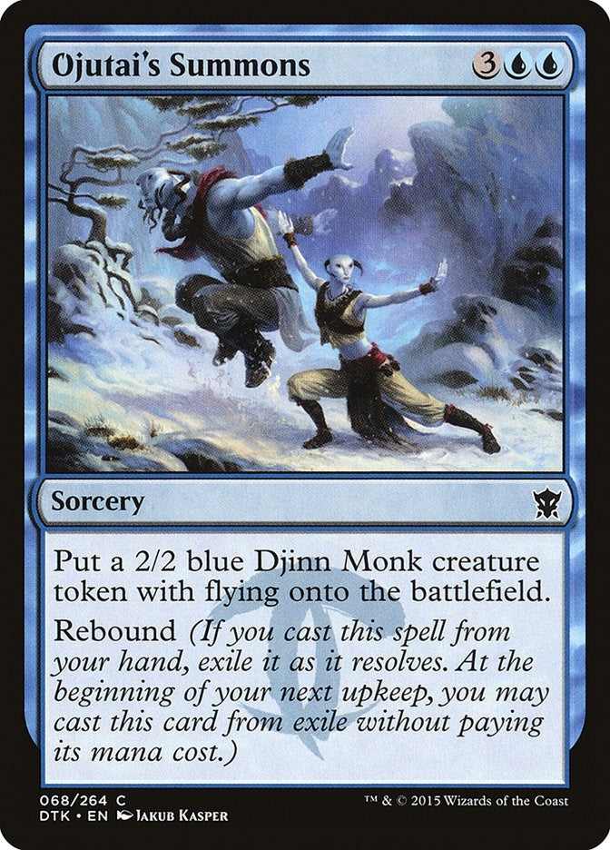 Image for Ojutai's Summons (68) [Dragons of Tarkir] - Magic: The Gathering