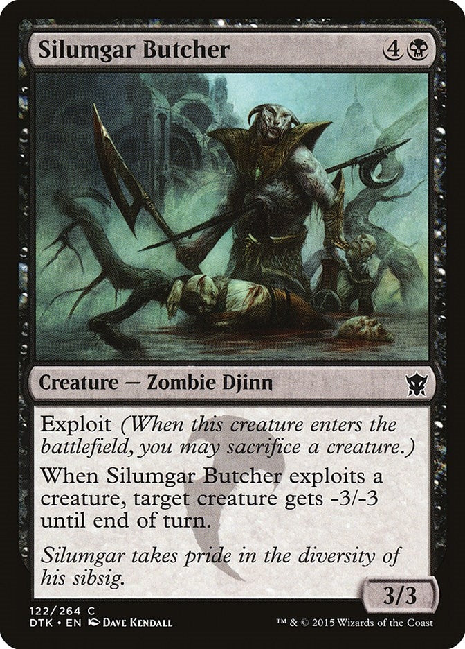 Image for Silumgar Butcher (122) [Dragons of Tarkir] - Magic: The Gathering