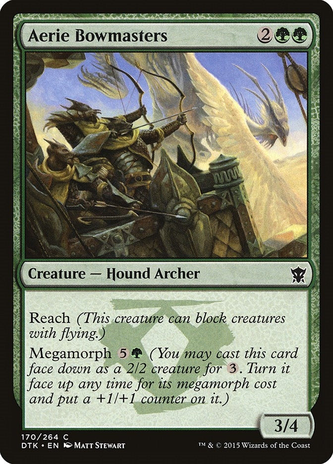 Image for Aerie Bowmasters (170) [Dragons of Tarkir] - Magic: The Gathering