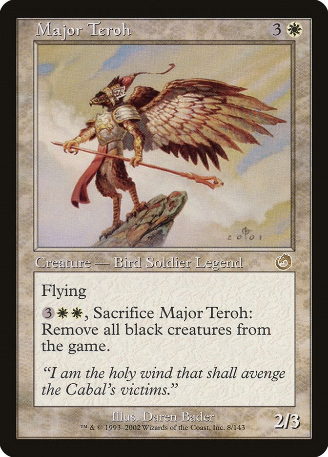 Image for Major Teroh (8) [Torment] - Magic: The Gathering