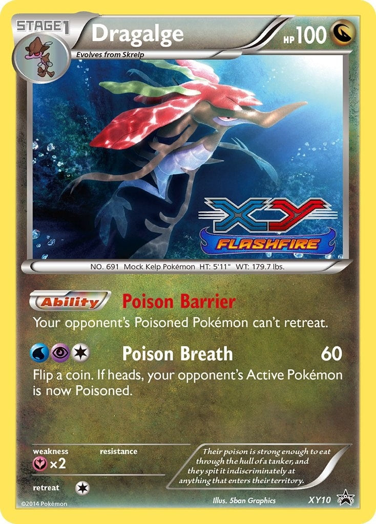 Image for Dragalge - XY10 (Prerelease) (XY10) [XY Promos] - Pokemon