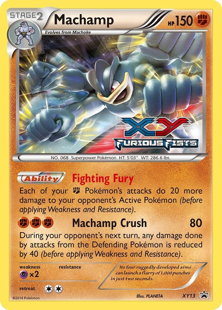 Image for Machamp - XY13 (Prerelease) (XY13) [XY Promos] - Pokemon