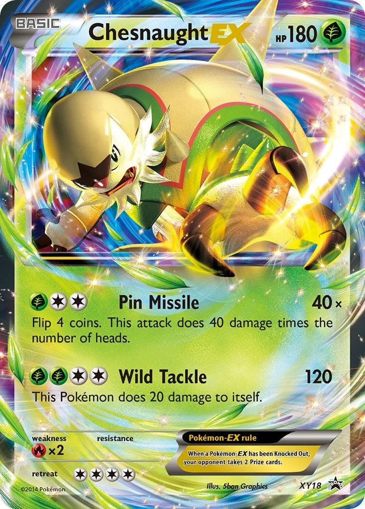 Image for Chesnaught EX - XY18 (XY18) [XY Promos] - Pokemon
