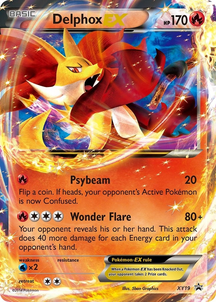 Image for Delphox EX - XY19 (XY19) [XY Promos] - Pokemon