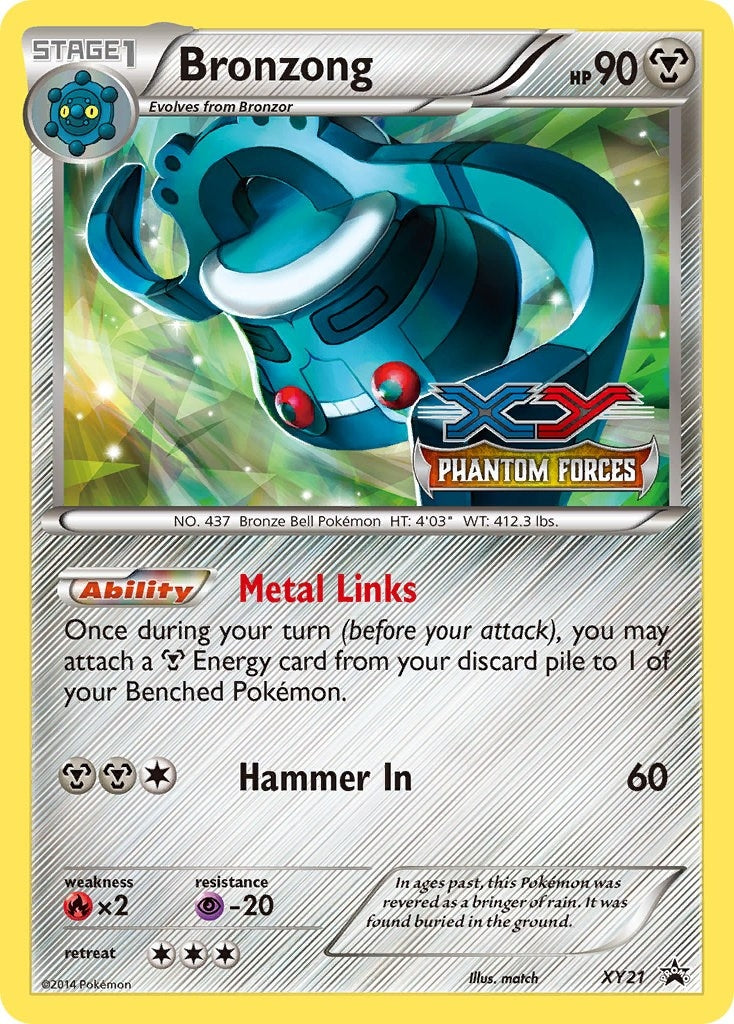 Image for Bronzong - XY21 (Prerelease) (XY21) [XY Promos] - Pokemon