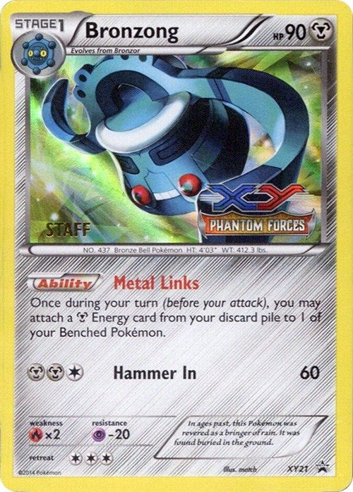 Image for Bronzong - XY21 (Prerelease) [Staff] (XY21) [XY Promos] - Pokemon