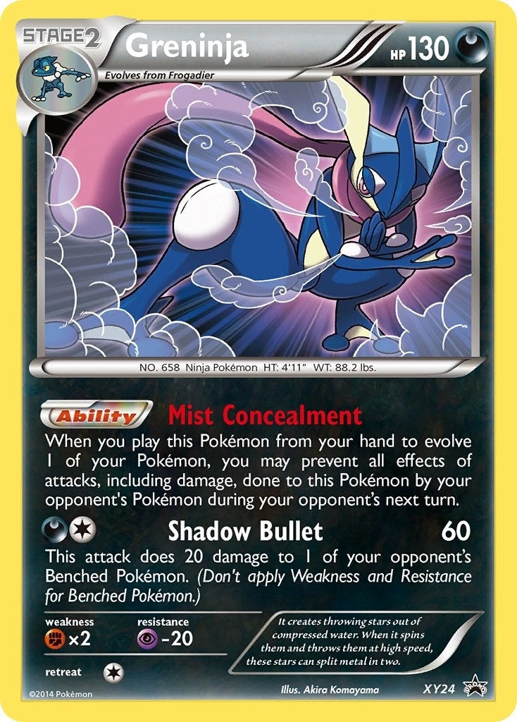 Image for Greninja - XY24 (XY24) [XY Promos] - Pokemon