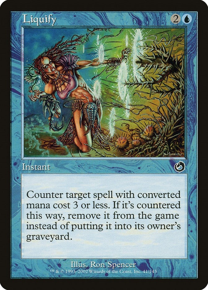 Image for Liquify (41) [Torment] - Magic: The Gathering