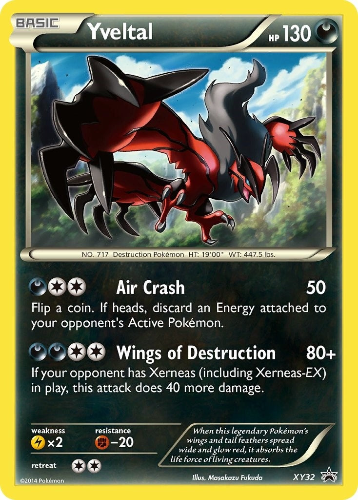 Image for Yveltal - XY32 (XY32) [XY Promos] - Pokemon