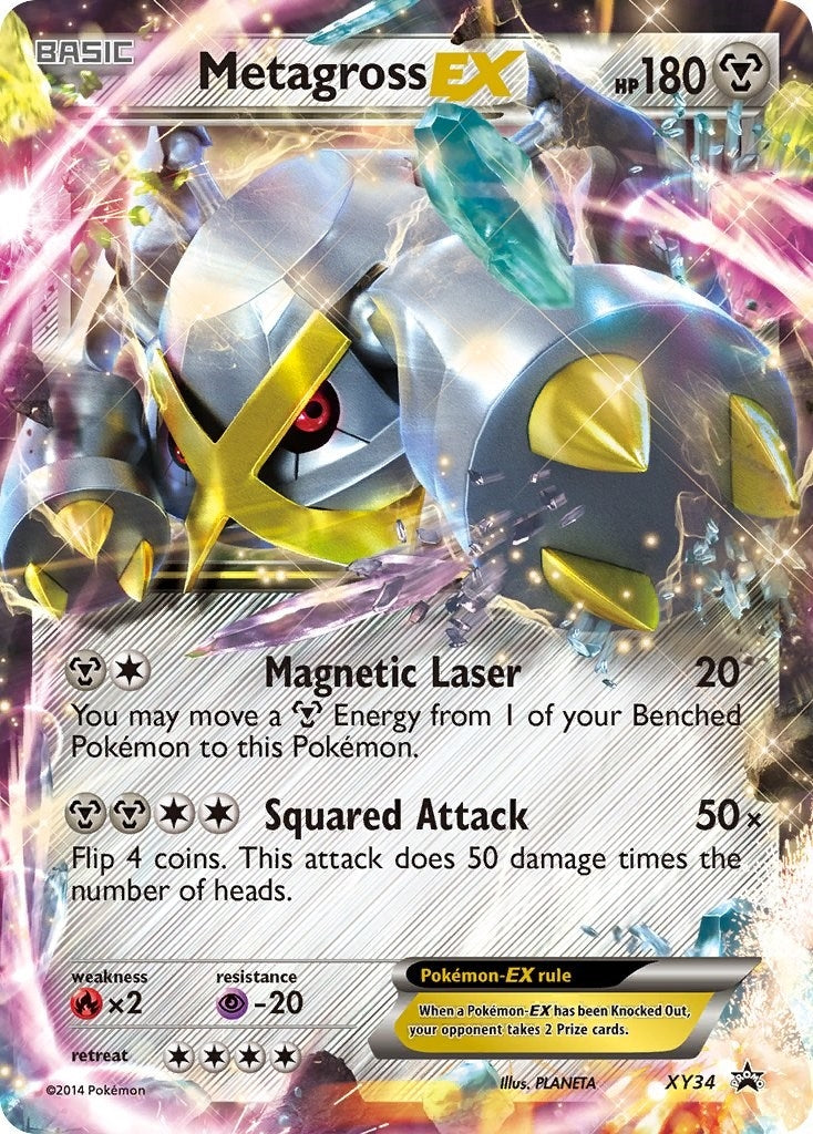 Image for Metagross EX (Shiny) (XY34) [XY Promos] - Pokemon