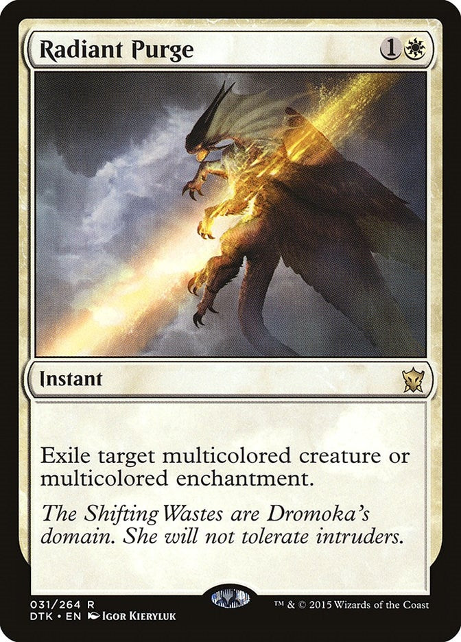 Image for Radiant Purge (31) [Dragons of Tarkir] - Magic: The Gathering