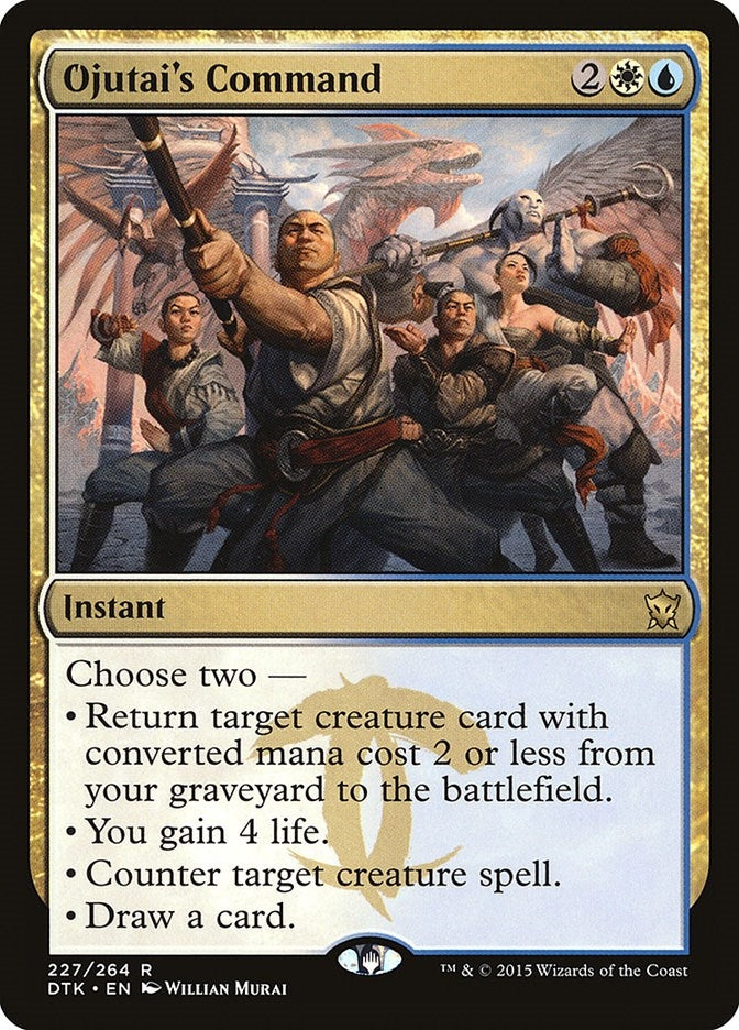 Image for Ojutai's Command (227) [Dragons of Tarkir] - Magic: The Gathering
