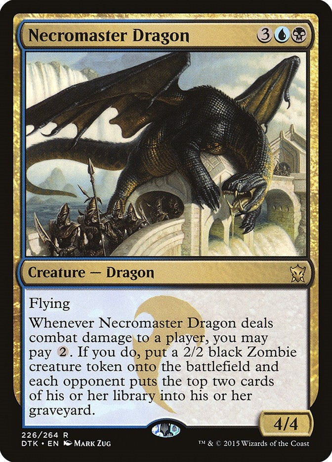 Image for Necromaster Dragon (226) [Dragons of Tarkir] - Magic: The Gathering