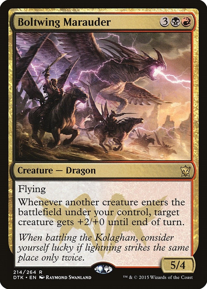 Image for Boltwing Marauder (214) [Dragons of Tarkir] - Magic: The Gathering