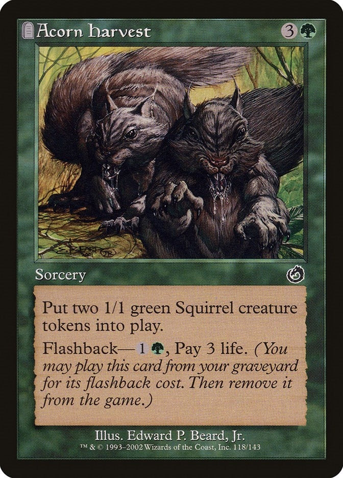 Image for Acorn Harvest (118) [Torment] - Magic: The Gathering
