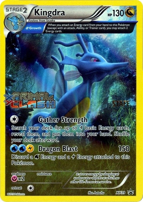 Image for Kingdra - XY39 (Prerelease) [Staff] (XY39) [XY Promos] - Pokemon