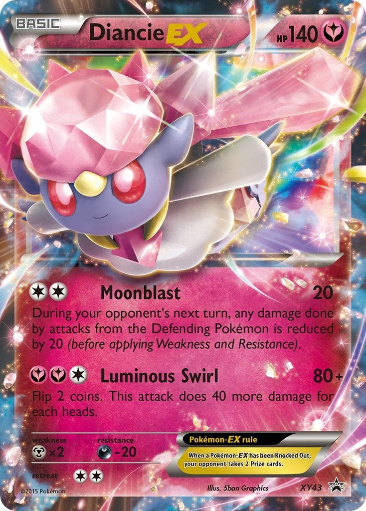 Image for Diancie EX - XY43 (XY43) [XY Promos] - Pokemon