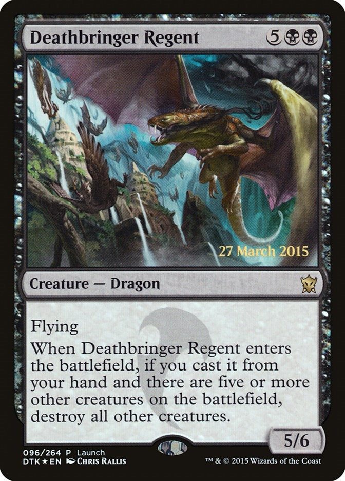 Image for Deathbringer Regent (96) [Launch Party & Release Event Promos] - Magic: The Gathering